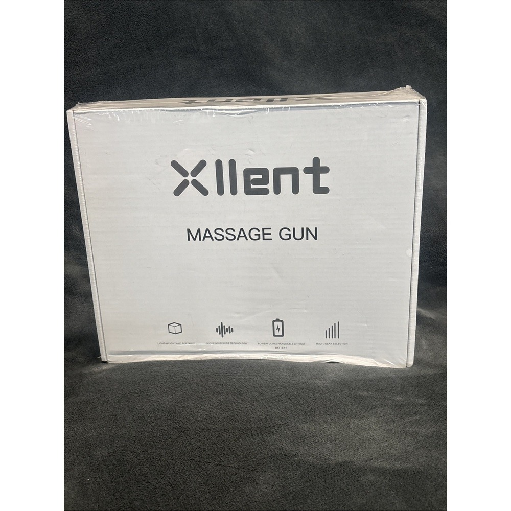 Xllent Massage‎ Gun Deep Tissue for Pain Relief Lightweight & Portable Brand New